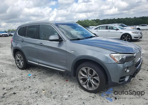2016 BMW X3 xDrive28I из США, поврежденный, VIN 5UXWX9C55G0D67229